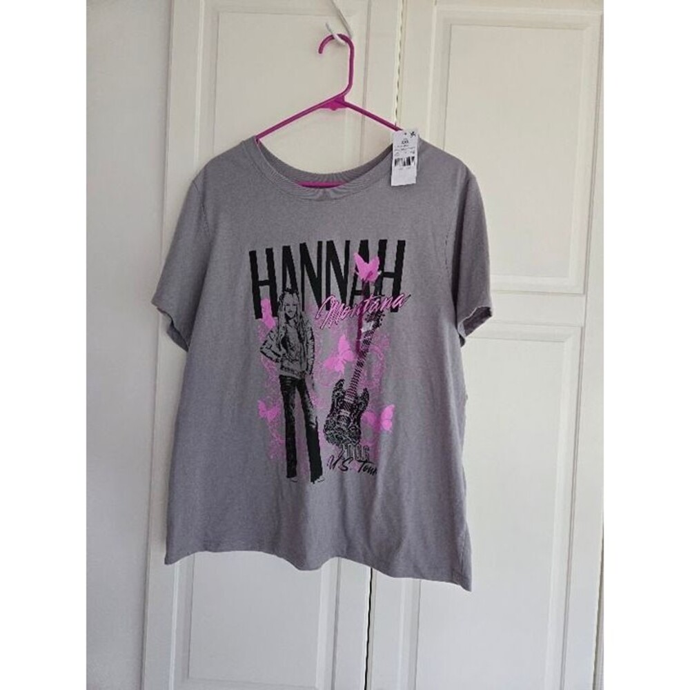 Disney Hannah Montana US Tour T-Shirt - Womens XXL New
